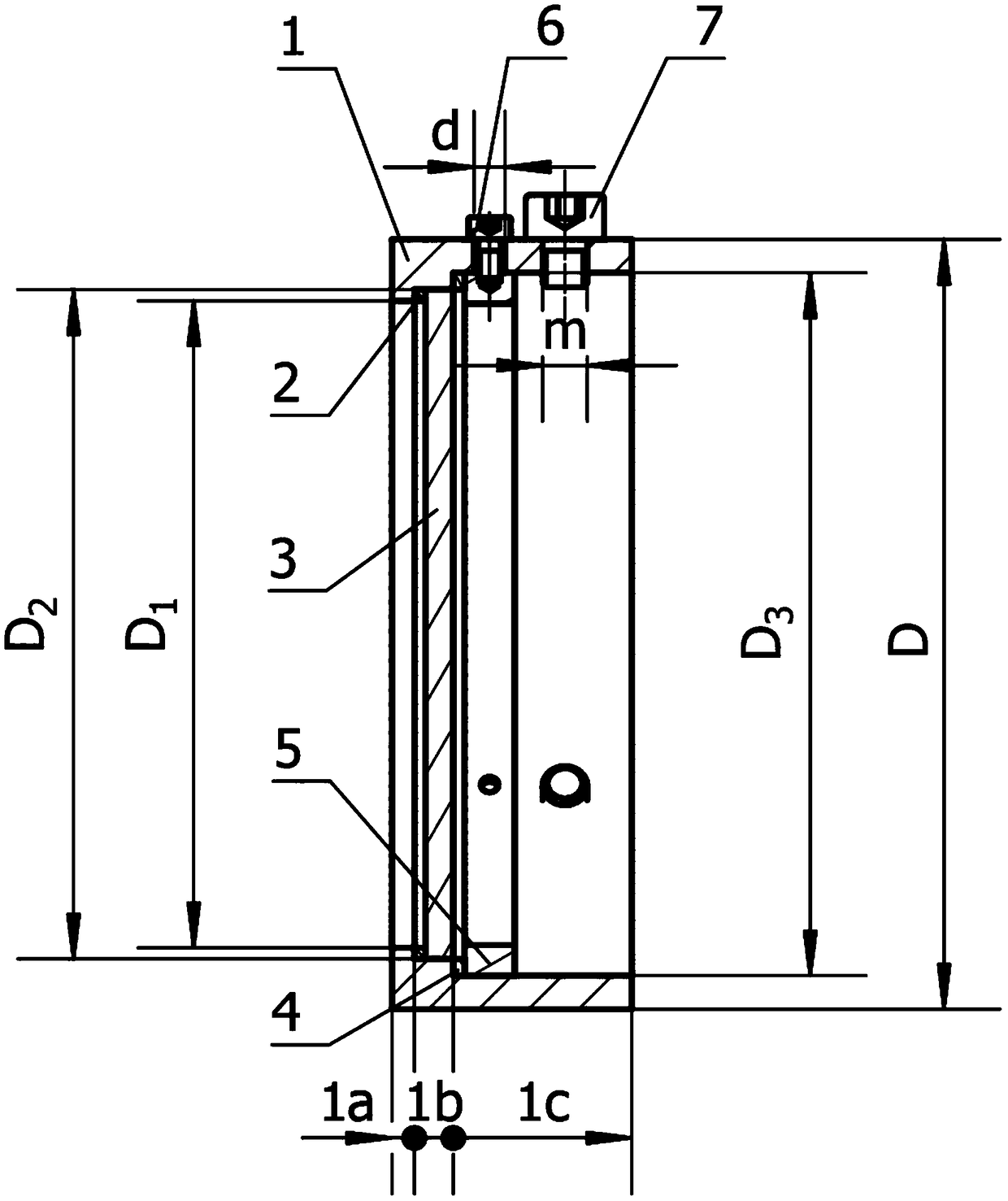 A thermal imager lens protection device for protecting composite material chips