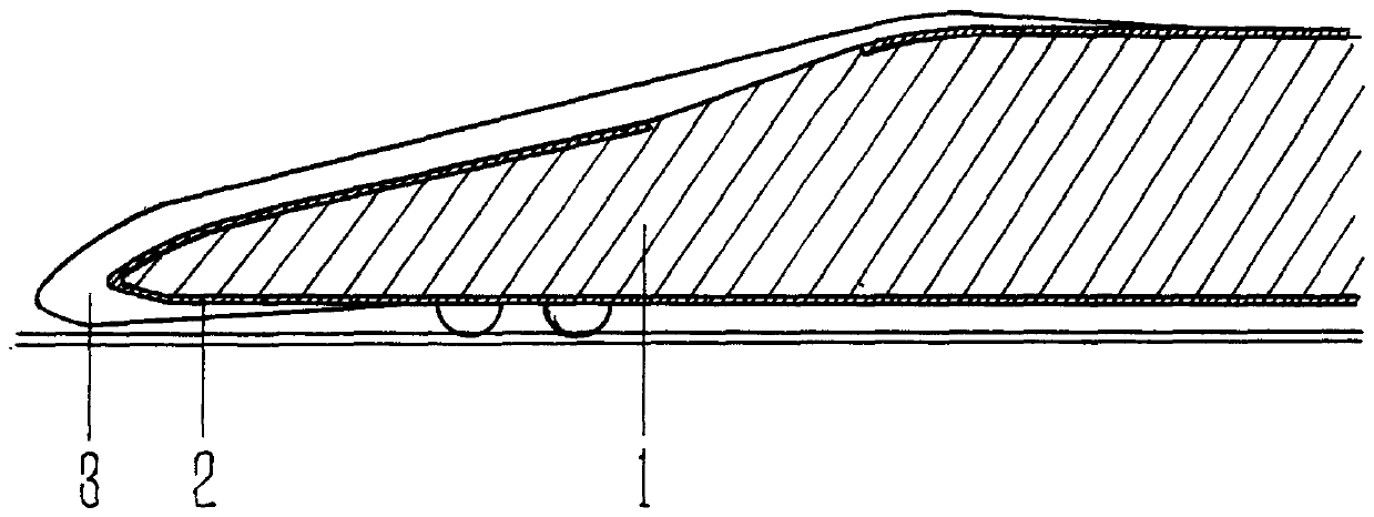 Up and down two-way guide mobile head car