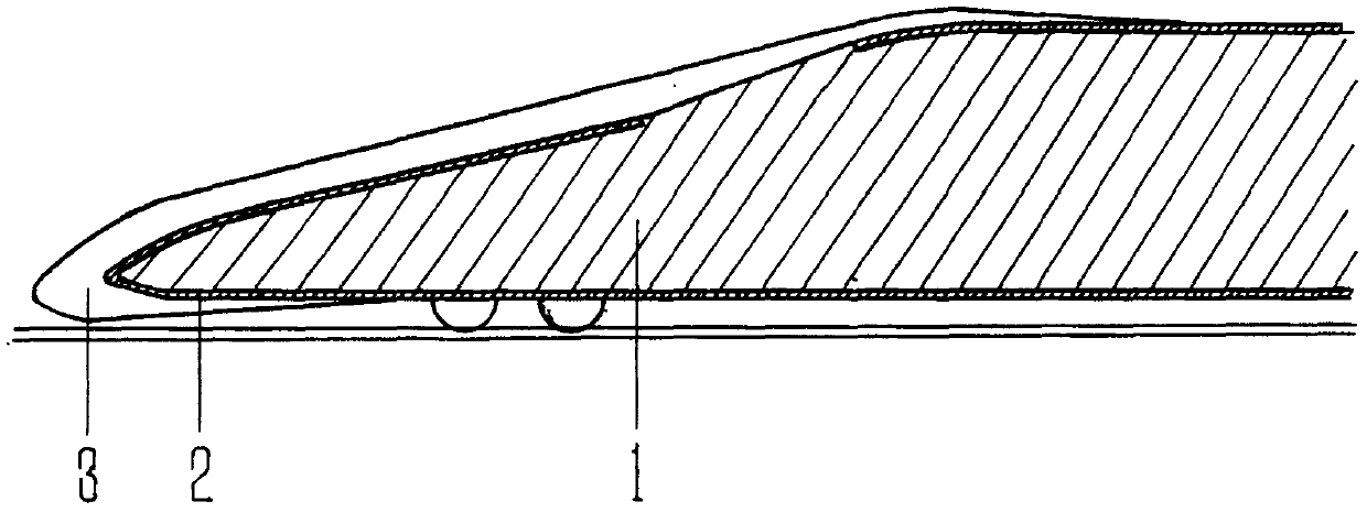 Up and down two-way guide mobile head car