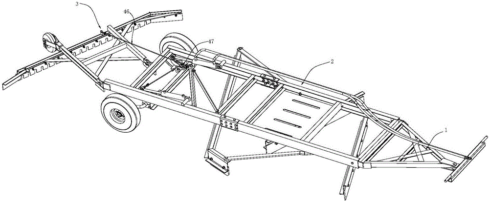 Road leveling machine