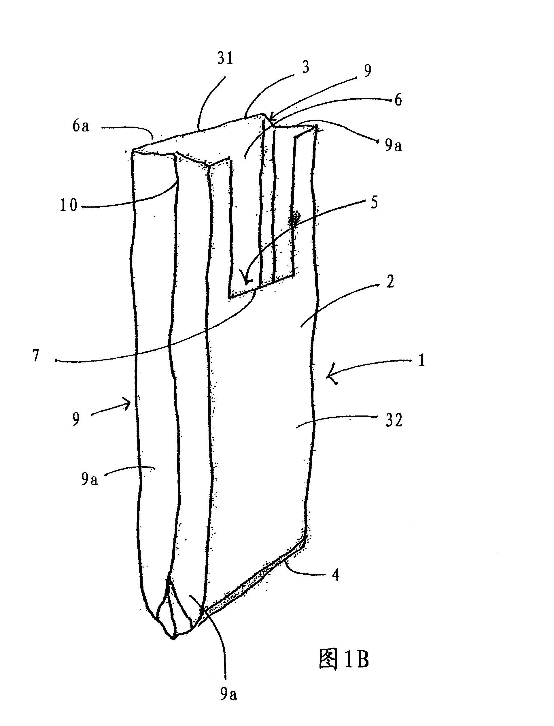 Receptacle and method for disposing of bodily waste materials