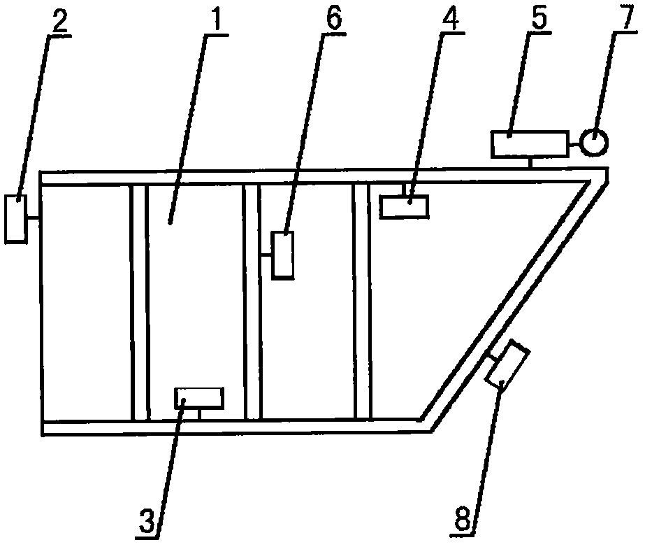 Quantitative automatic adjusting device of electromagnetic vibrating feeder