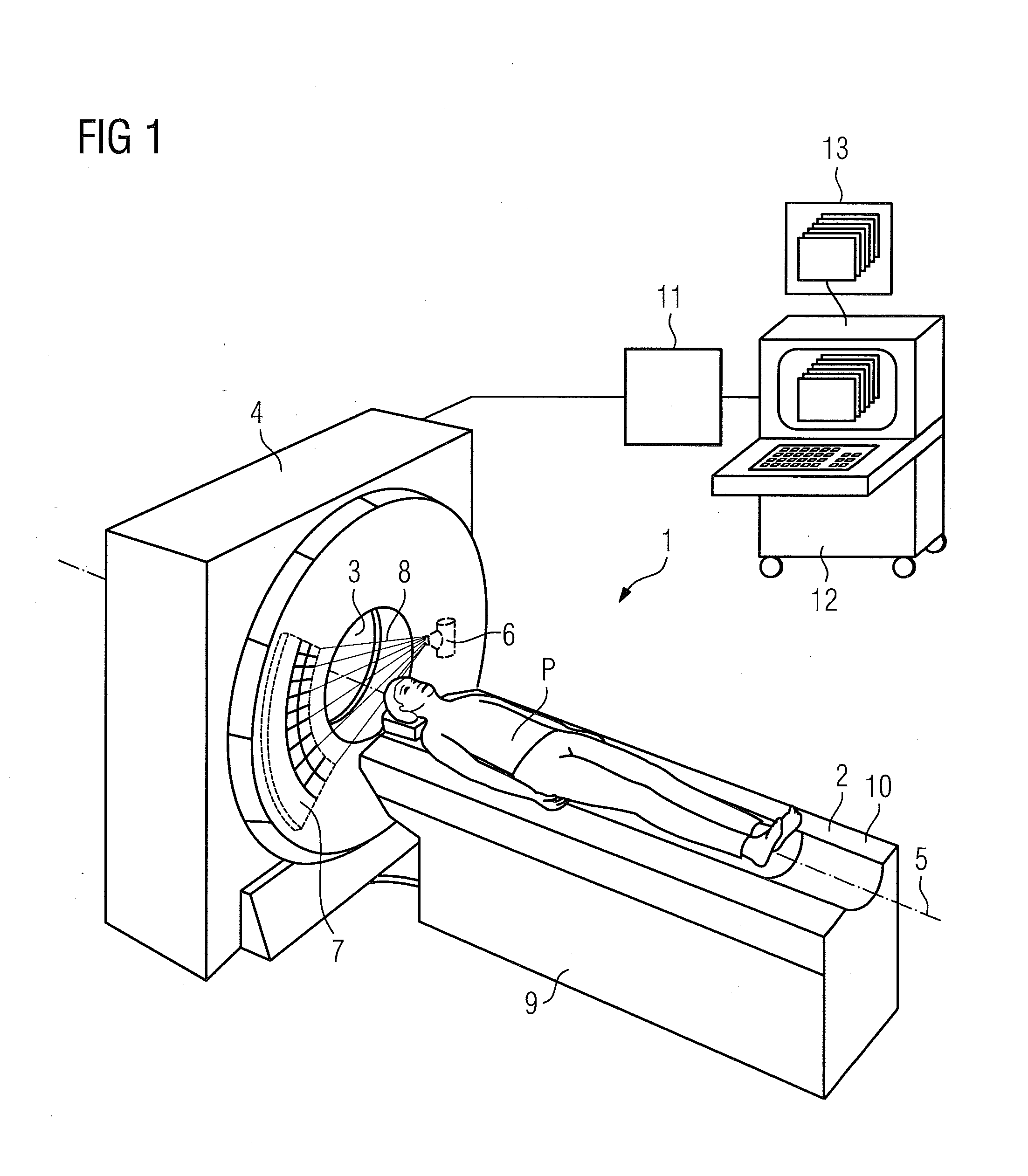 Method and device for providing a segmented volume data record for a virtual colonoscopy, and computer program product