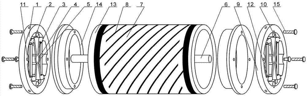 A walking piezoelectric rotary motor