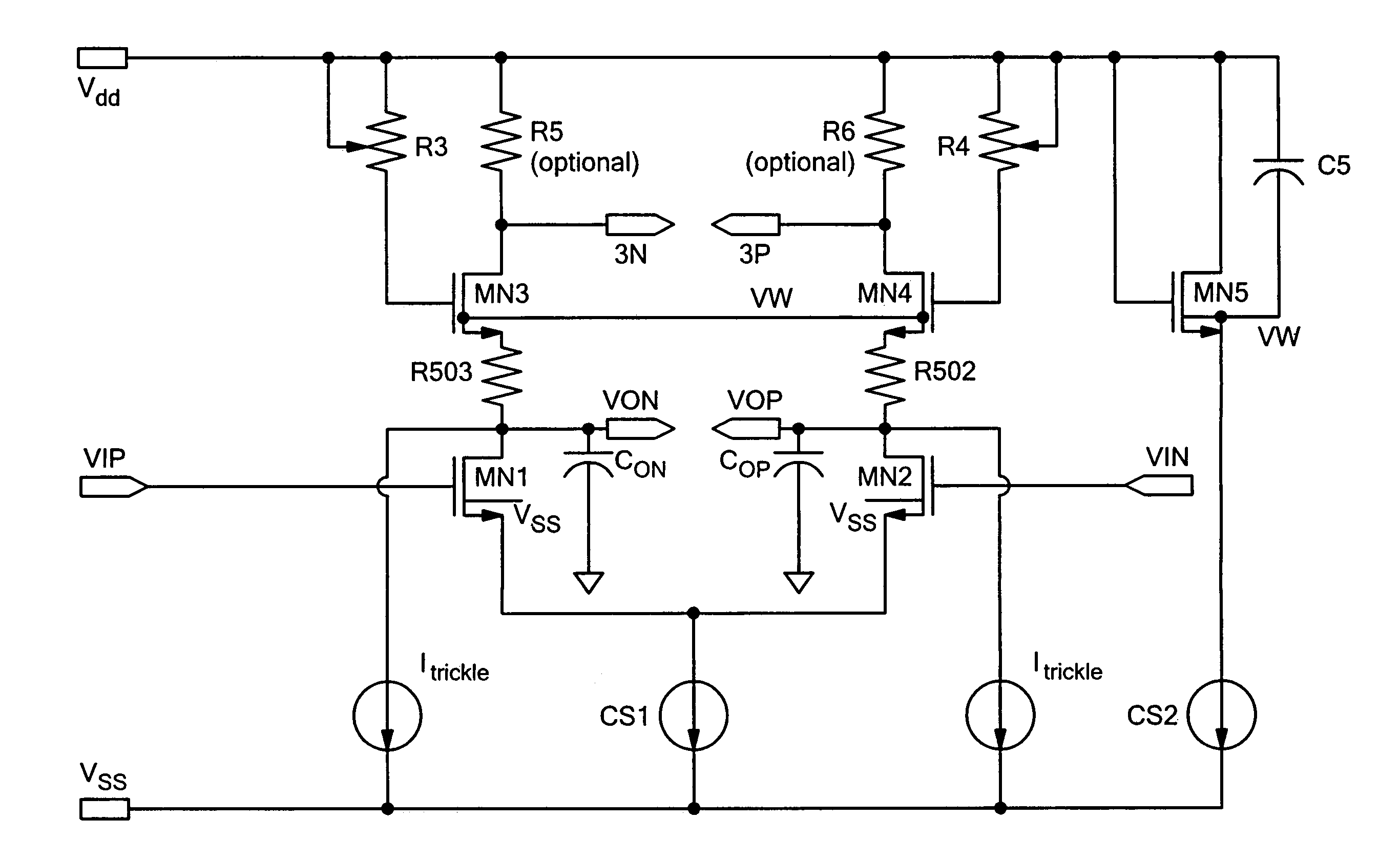 High-speed differential logic buffer