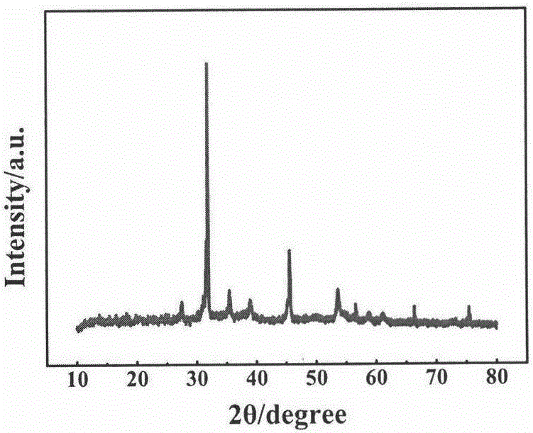 Preparation method of NiS2 catalyst with high specific surface area