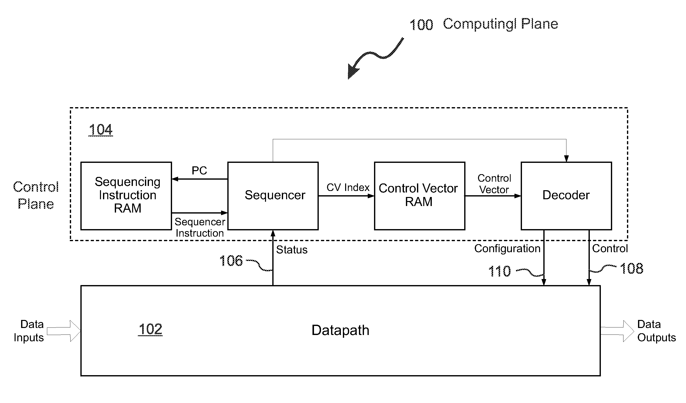 Hierarchical multi-core processor and method of programming for efficient data processing