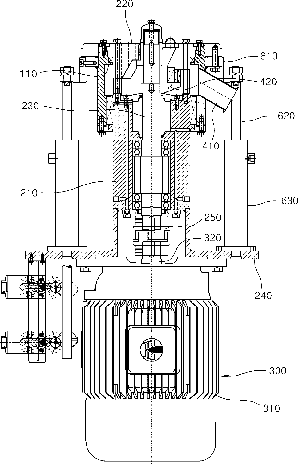 Homogenizing mixer