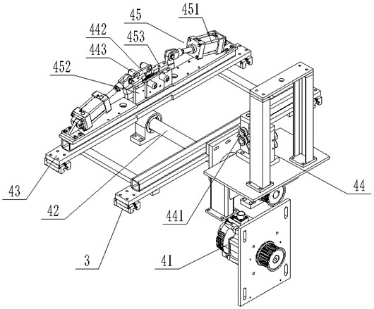 Square pipe anchor floor bearing plate production equipment