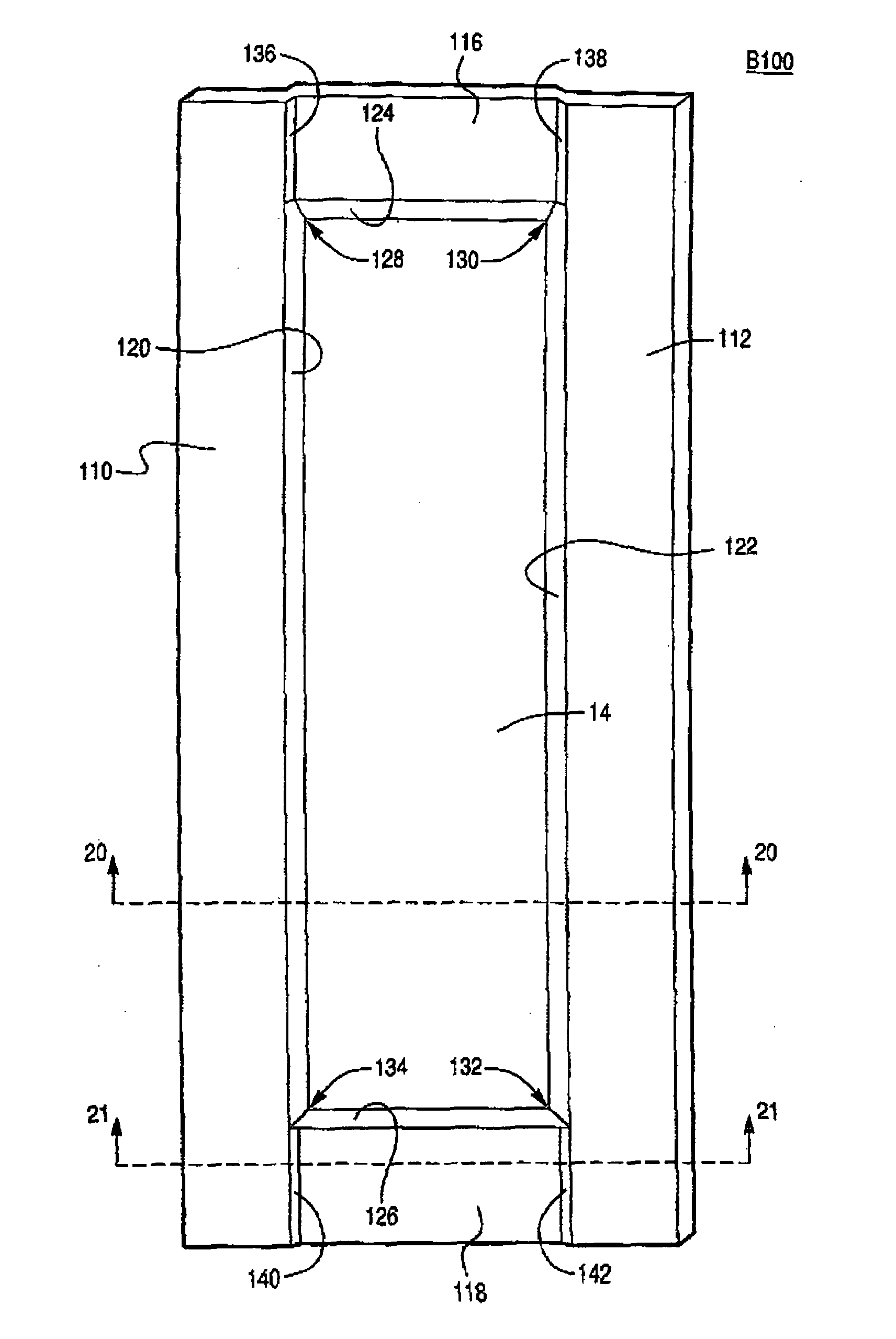 Door skin, method of manufacturing a door produced therewith, and door produced therefrom