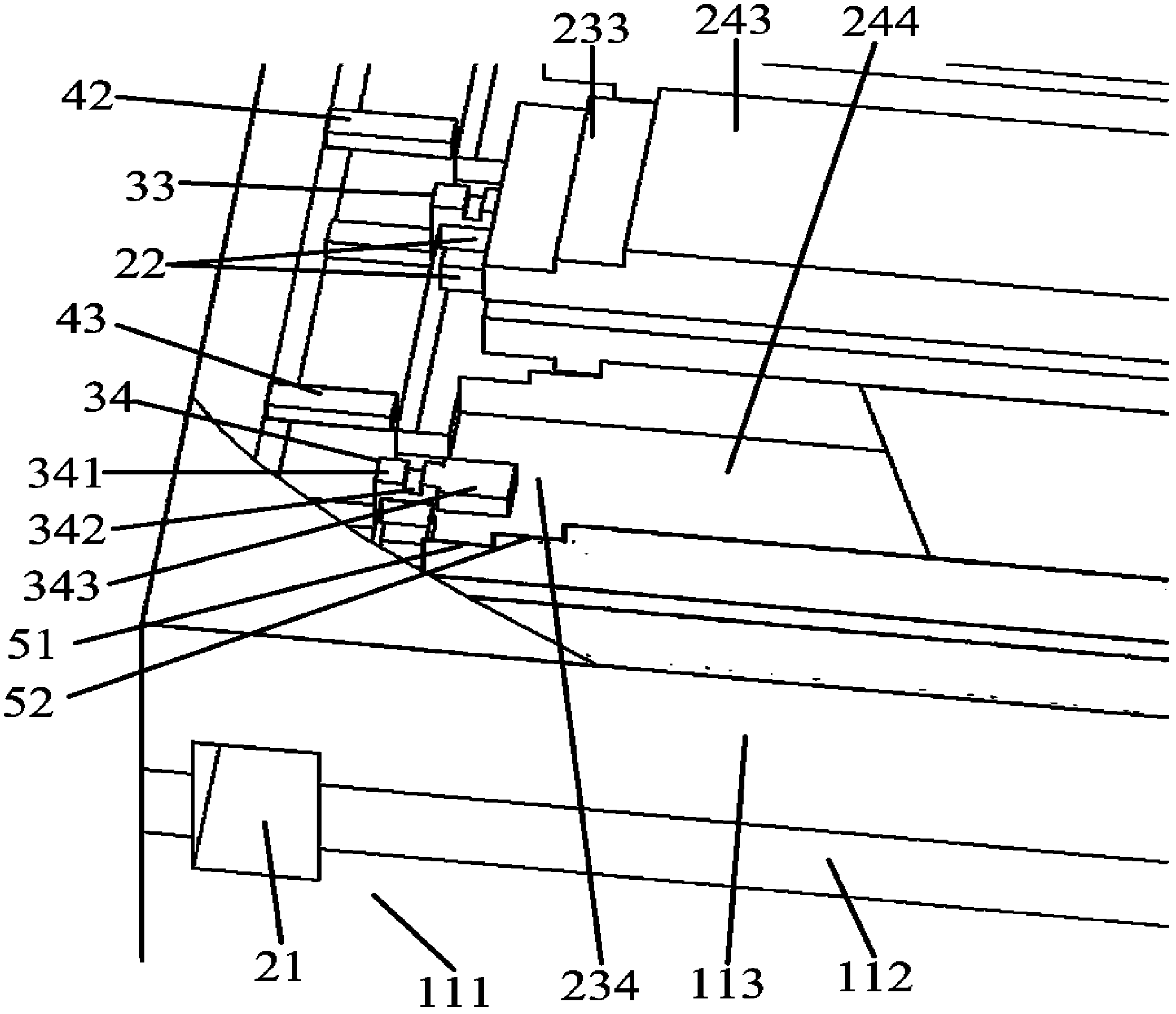 Broadband Operating Waveguide Traveling Wave Power Synthesizing Amplifier