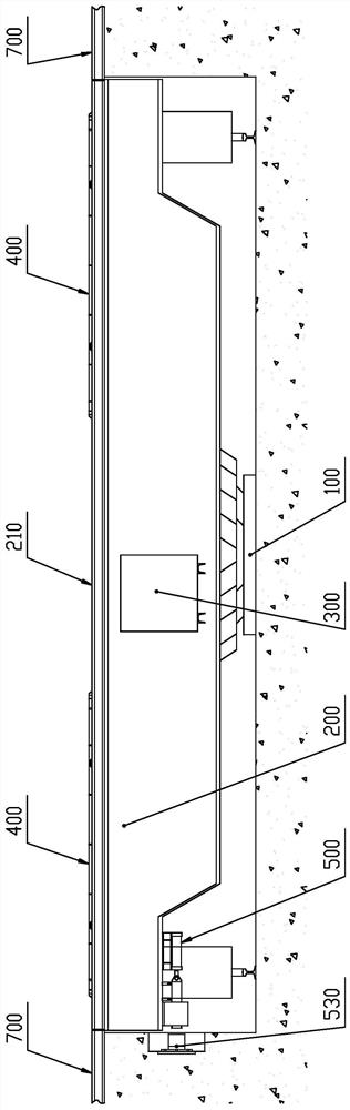 Turnplate and automatic control method of turnplate for slab continuous casting