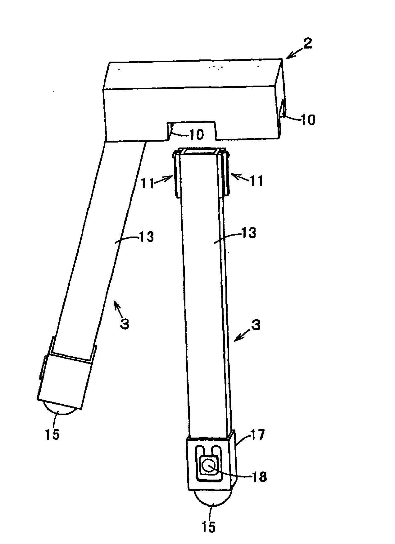 Leg device