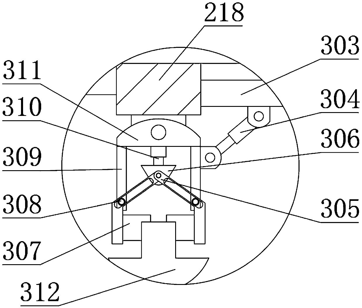 Wood-plastic composite surface texture shaping device