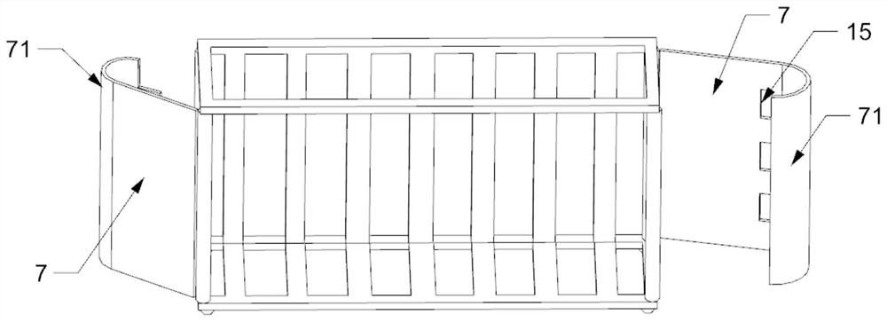 Production method of modular safety frame for civil engineering building construction