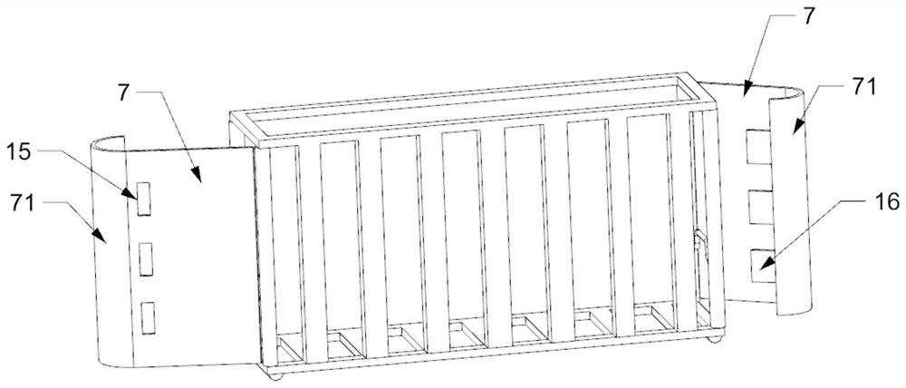 Production method of modular safety frame for civil engineering building construction