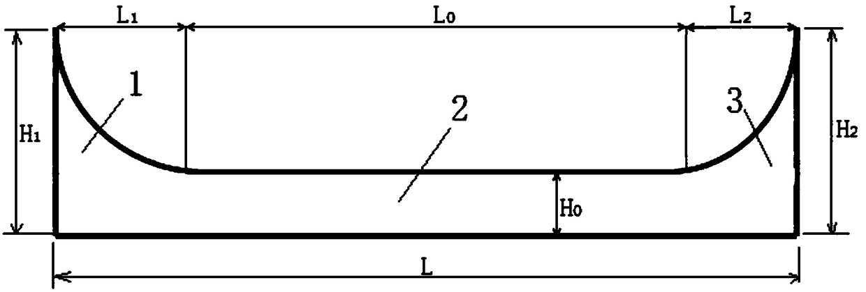 Longitudinal deformed section steel plate and production method