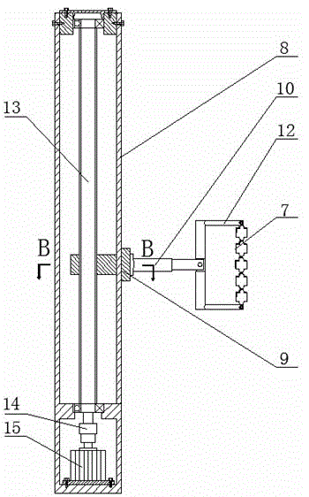 Bent steel tube automatic flaw detection system based on ultrasonic detection