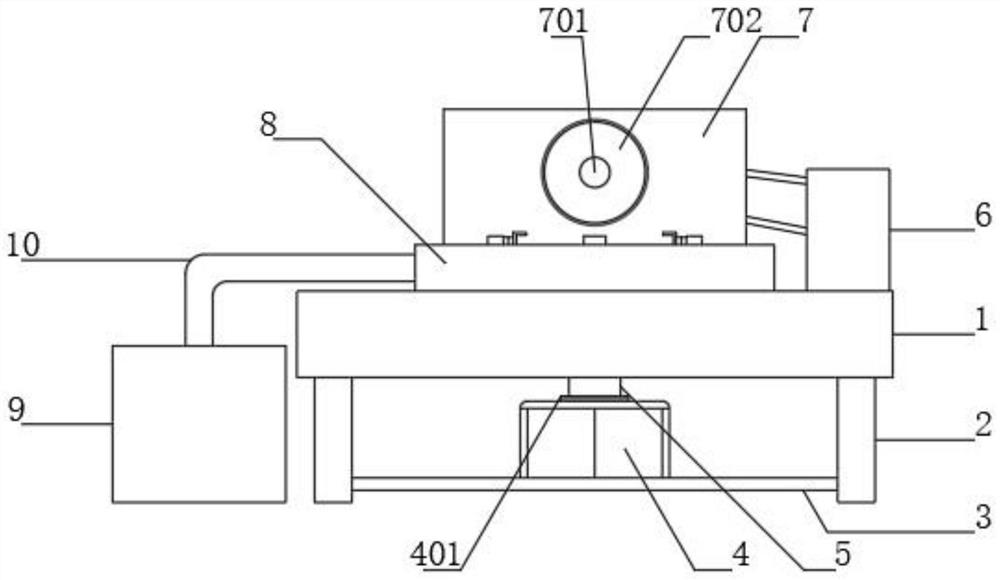 Polishing equipment for outer surface of travel trailer