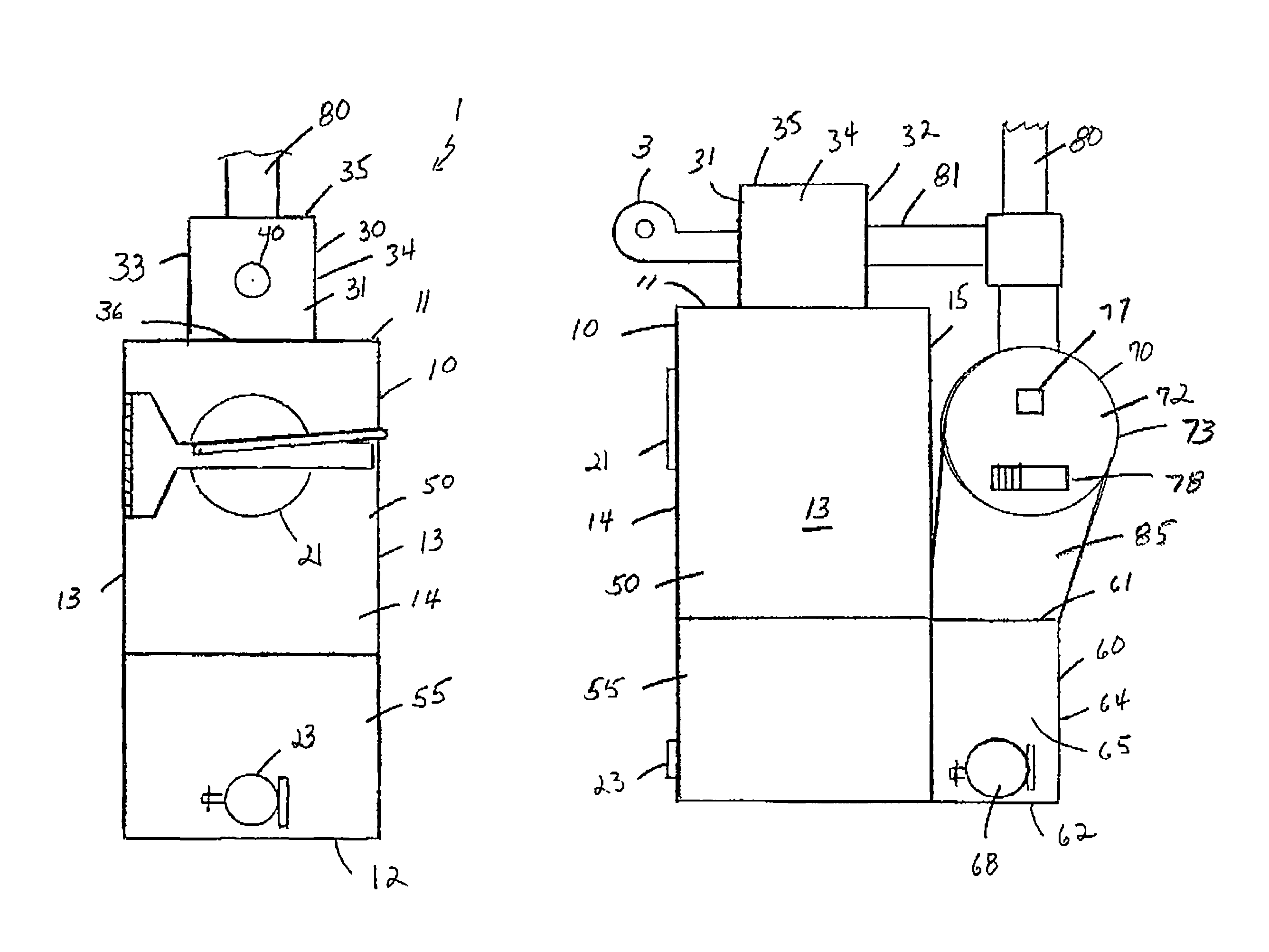 Wood burning furnace