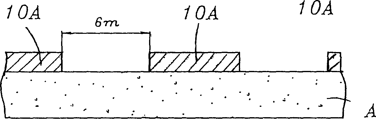 Process of finishing slits of surface layer of airplane runway