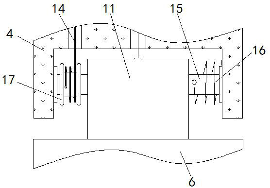 Resistance testing device for IIR digital filter production and testing method of resistance testing device