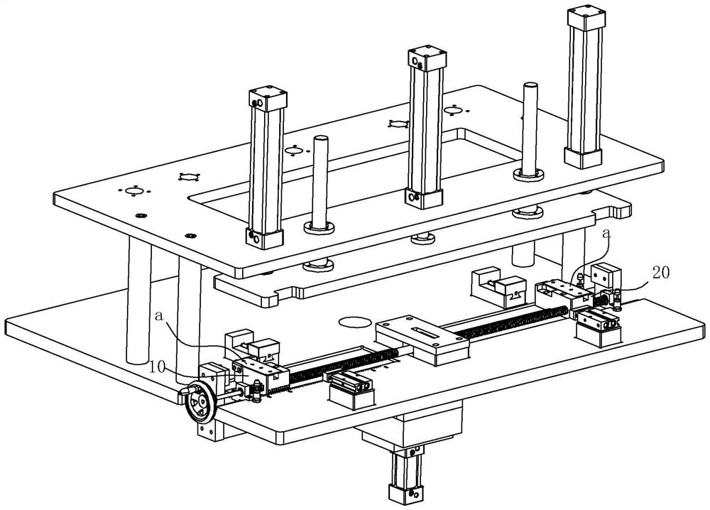 Bonding tooling for smoke baffle bracket and glass plate