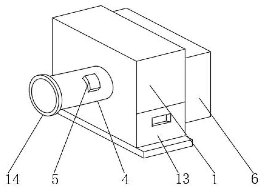 Constant-pressure energy-saving system of blowing and suction type centralized cotton suction device