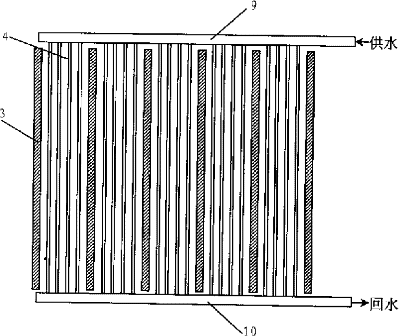 Indoor geothermal heating structure using capillary network and phase change heat storage material
