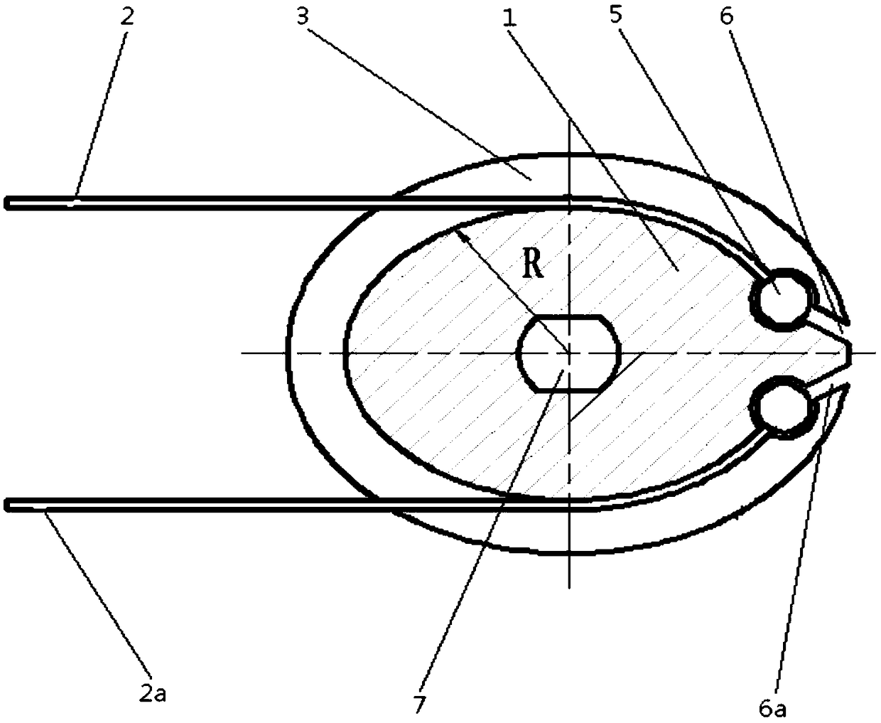 Curved variable torque shift disc, shift mechanism and agricultural machinery