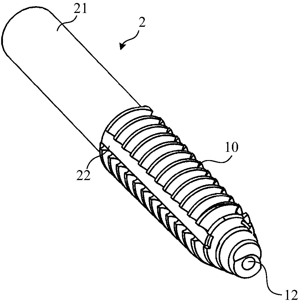 Assembly tool used for bone nail