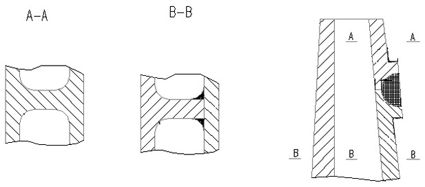 A narrow-channel binary working wheel for a turbocompressor and its manufacturing method