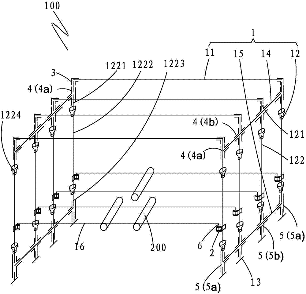 Wood-plastic structure for edible fungus cultivation shelf and application of wood-plastic structure