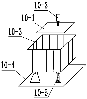 Water tank dredging robot