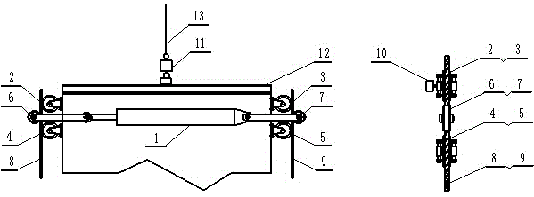 An intelligent control fall arrester for flexible tanks