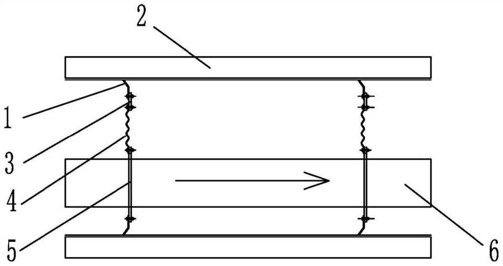 Rotary air preheater and corrugated compensation sealing device thereof