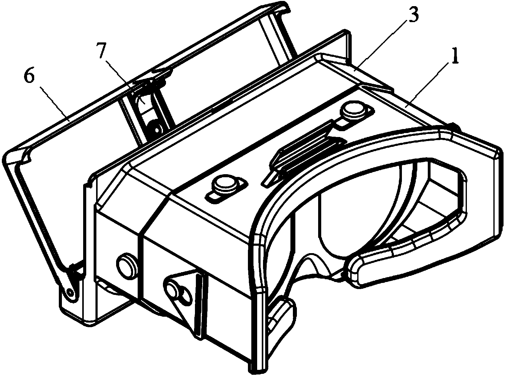 3D imaging device for mobile device