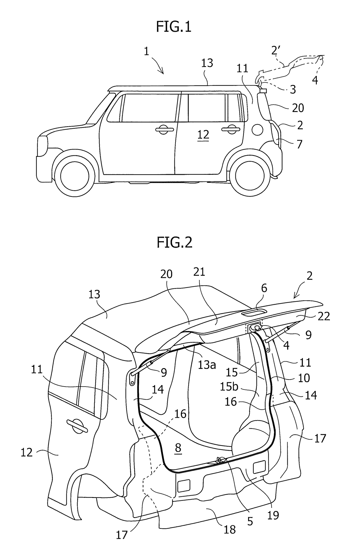 Vehicle body rear structure