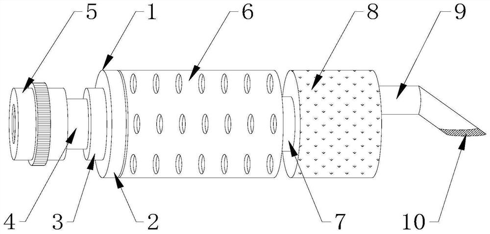 Automobile exhaust silencer