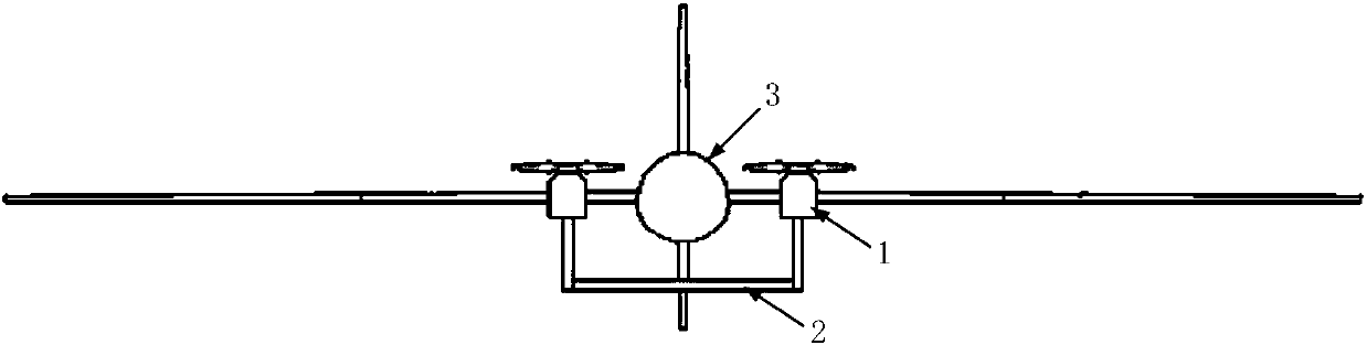 A tilting four-rotor long-endurance composite aircraft