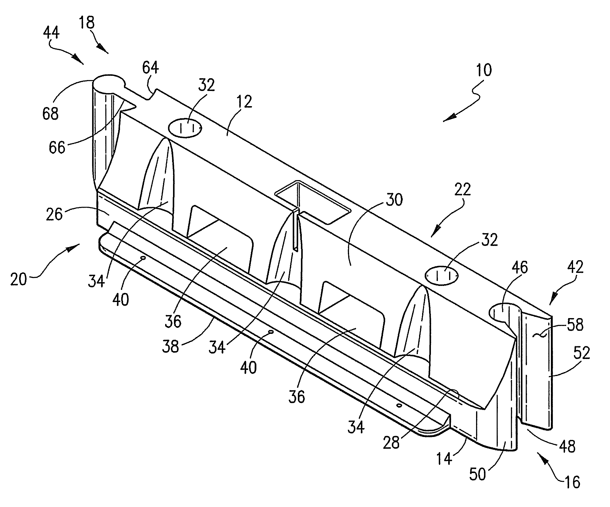 End connector for barrier devices