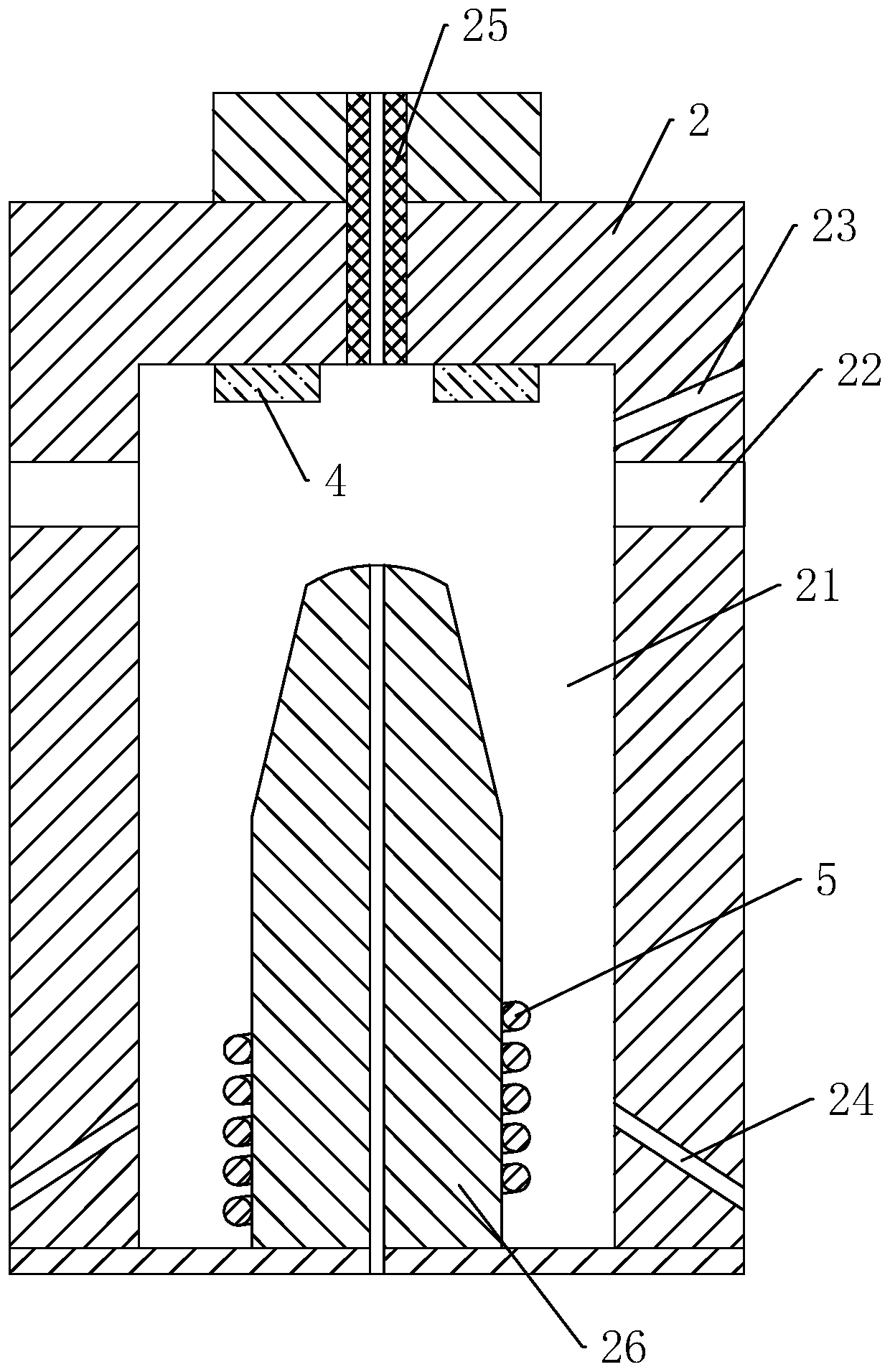 Novel vortex spinning equipment and spinning method thereof