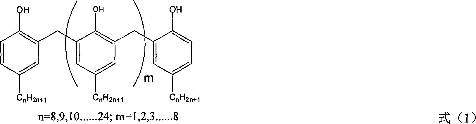 Process for preparing alkylphenol formaldehyde oligomer sulfonate