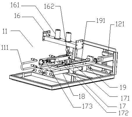 Electronic high-temperature friction system measuring device