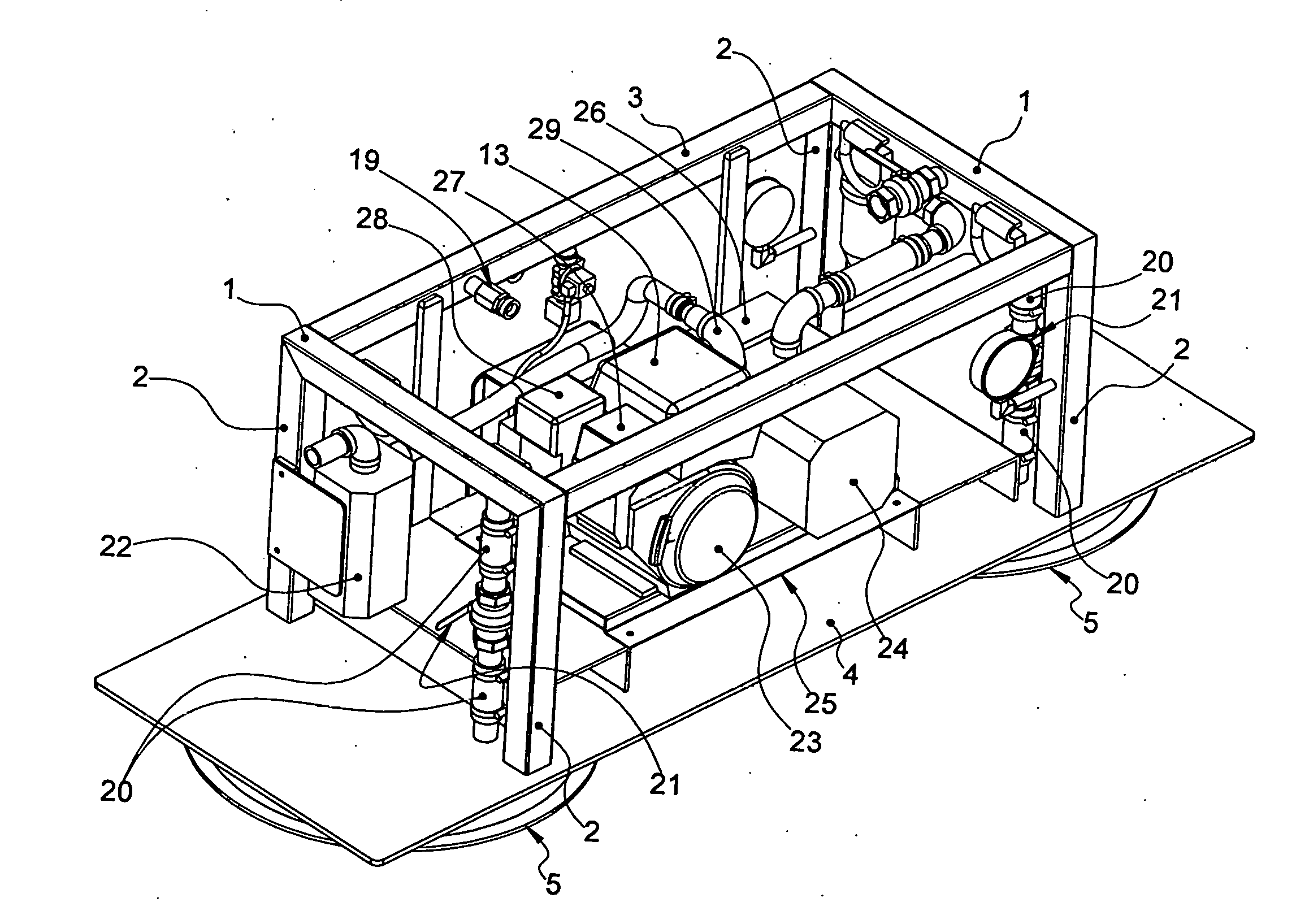 Multi-port Vacuum lifting attachment with remote controlling release