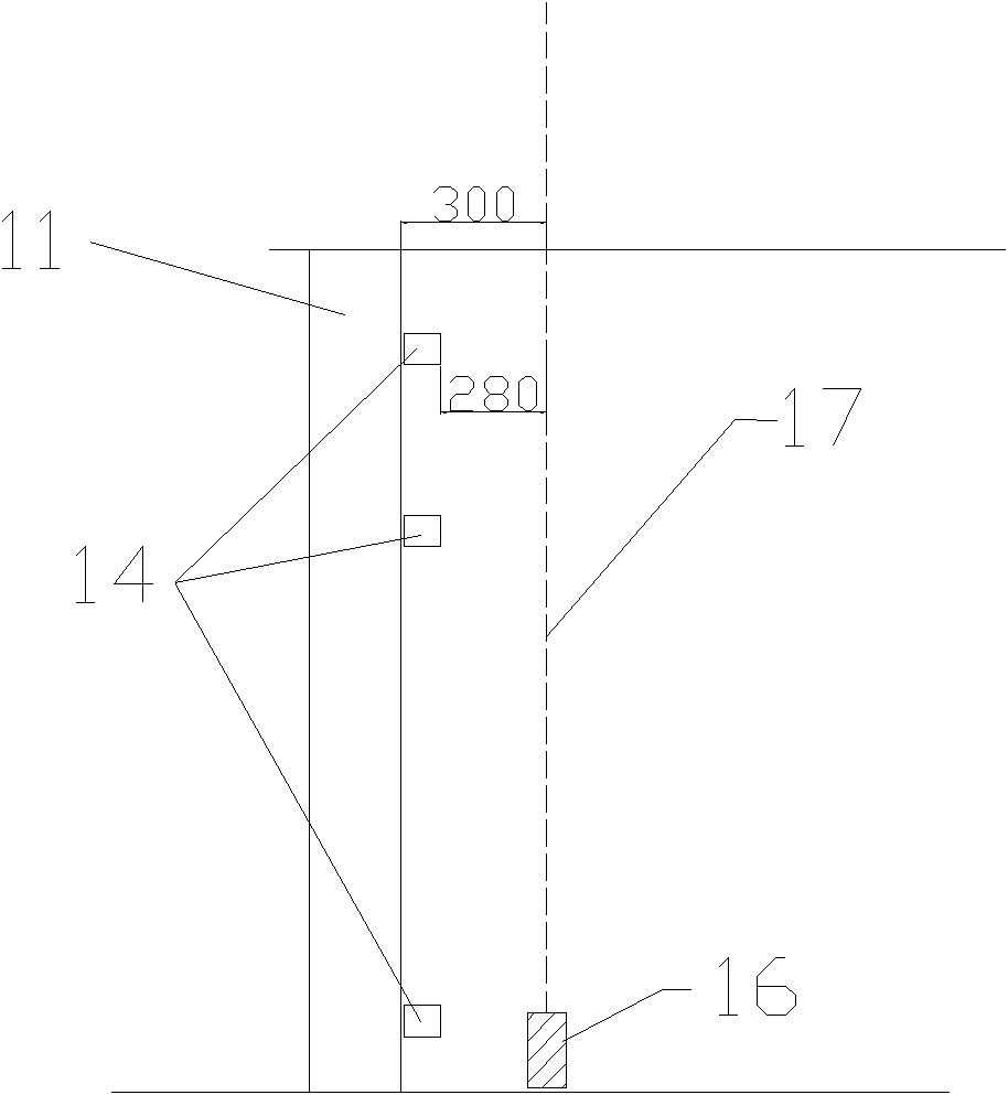 Method of rending plasters on wall with high precision