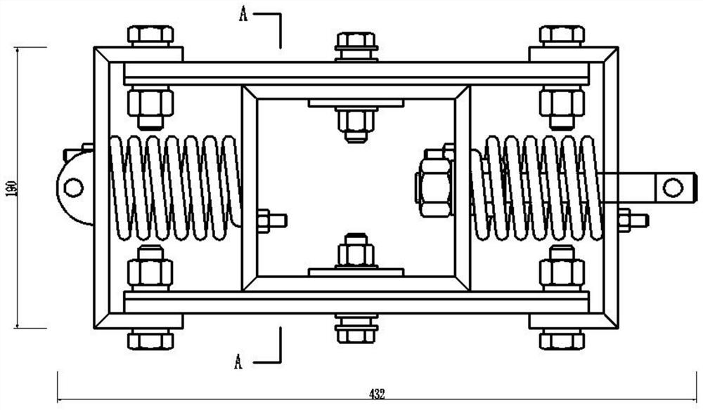 Self-resetting piezoelectric friction damper