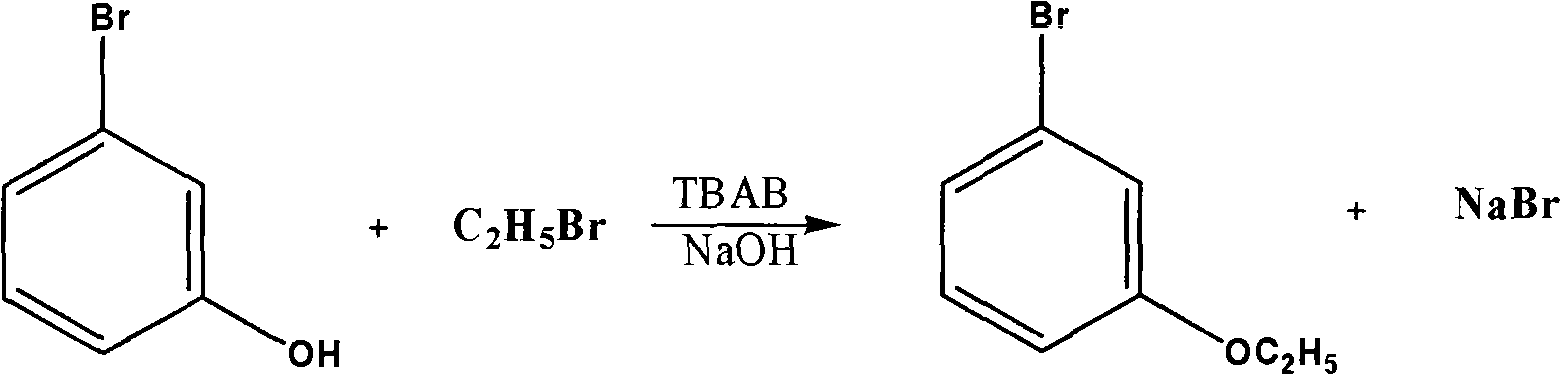 Method for synthesizing tri(m-ethoxyphenyl)bismuthine