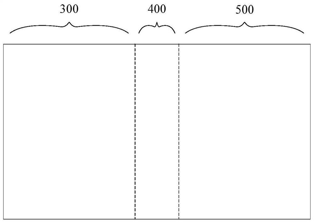 Method for realizing communication of flexible screen terminal and flexible screen terminal