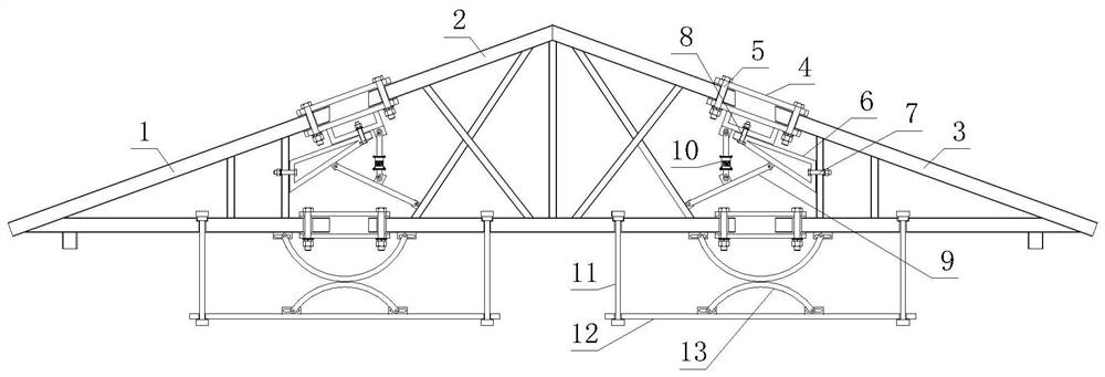 Building steel structure composite beam structure convenient to assemble